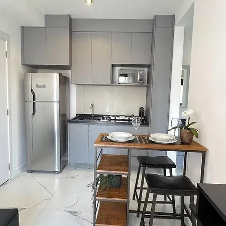 Apto 1 Dormitorio No Brooklin A 230M Do Metro 圣保罗 Exterior photo